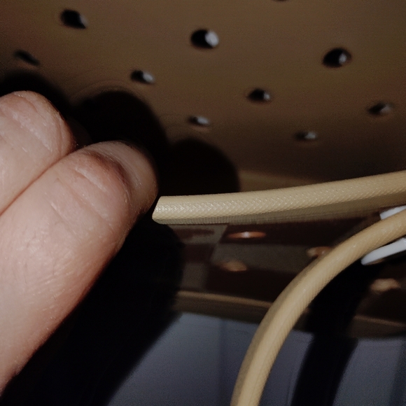 Brown and Cream Checkered Tote Bag Bogg Bag Inspired Mickey Animal Kingdom - Picture 5 of 6